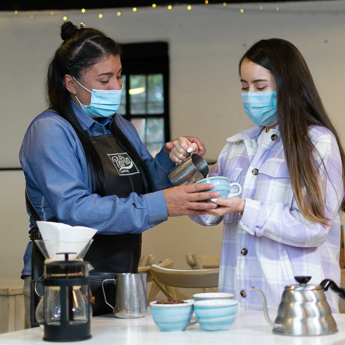 Experiencia cafetera con desayuno para 2 personas